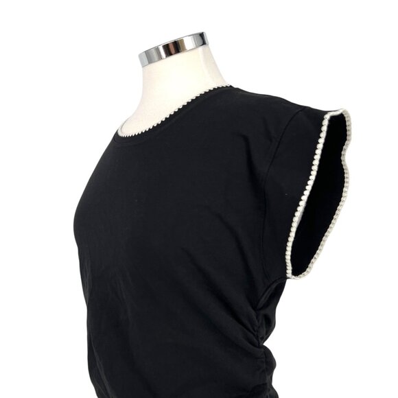 Madewell Side Cinch Muscle Tee Black Size Medium NWT - Picture 5 of 10